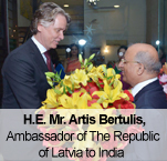 Latvia’s 100 years celebration held at New Delhi 